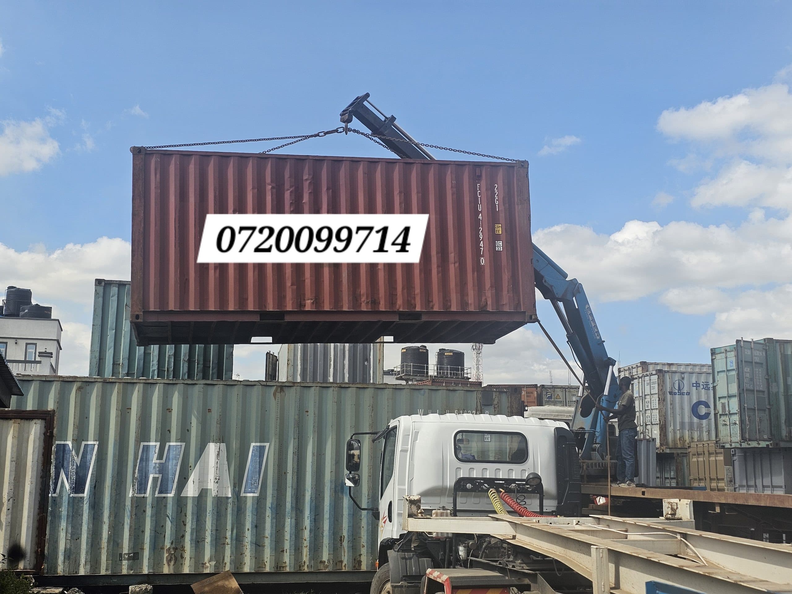 Dry shipping container Kenya 6