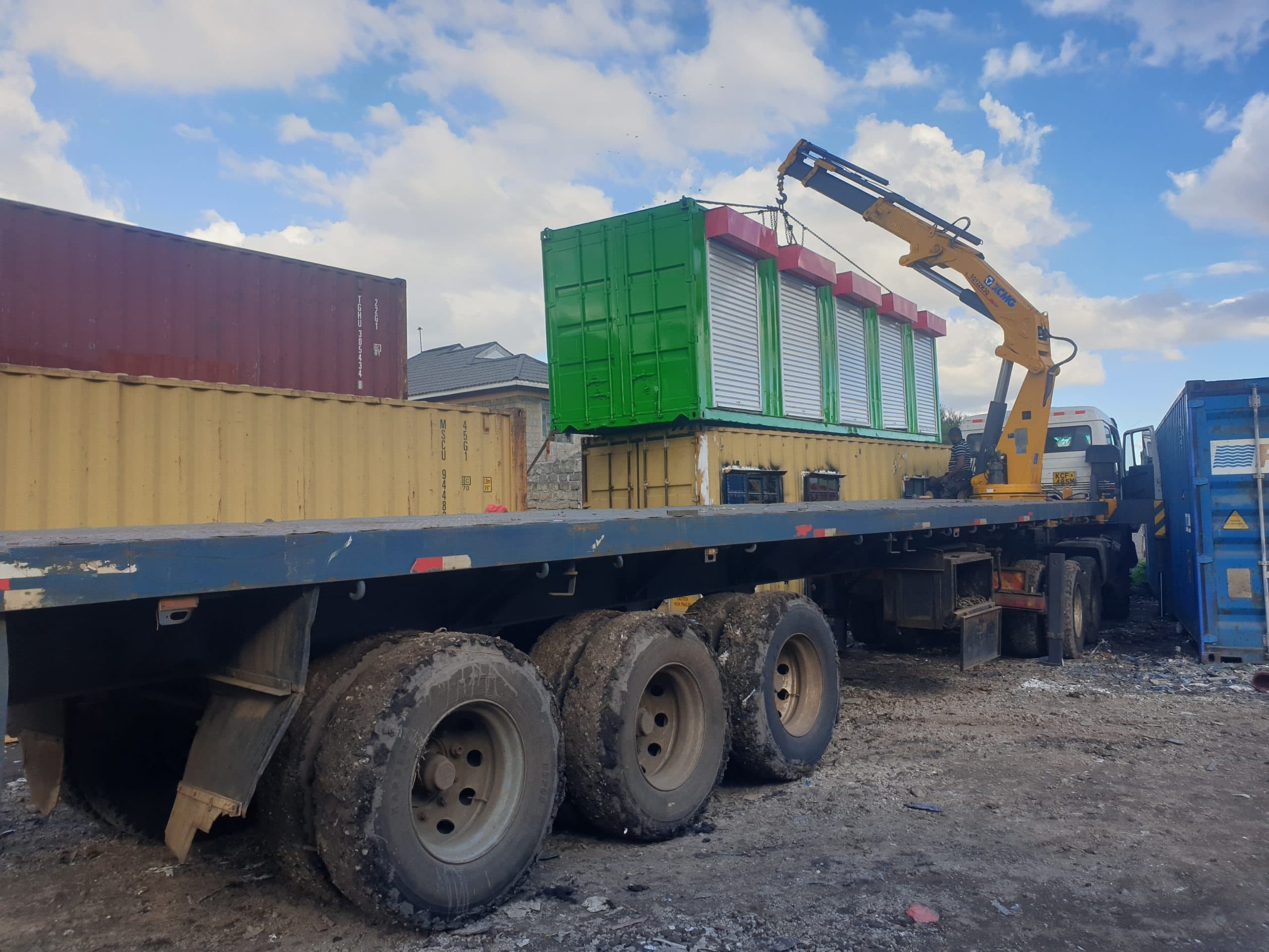 Dry shipping container Kenya 9