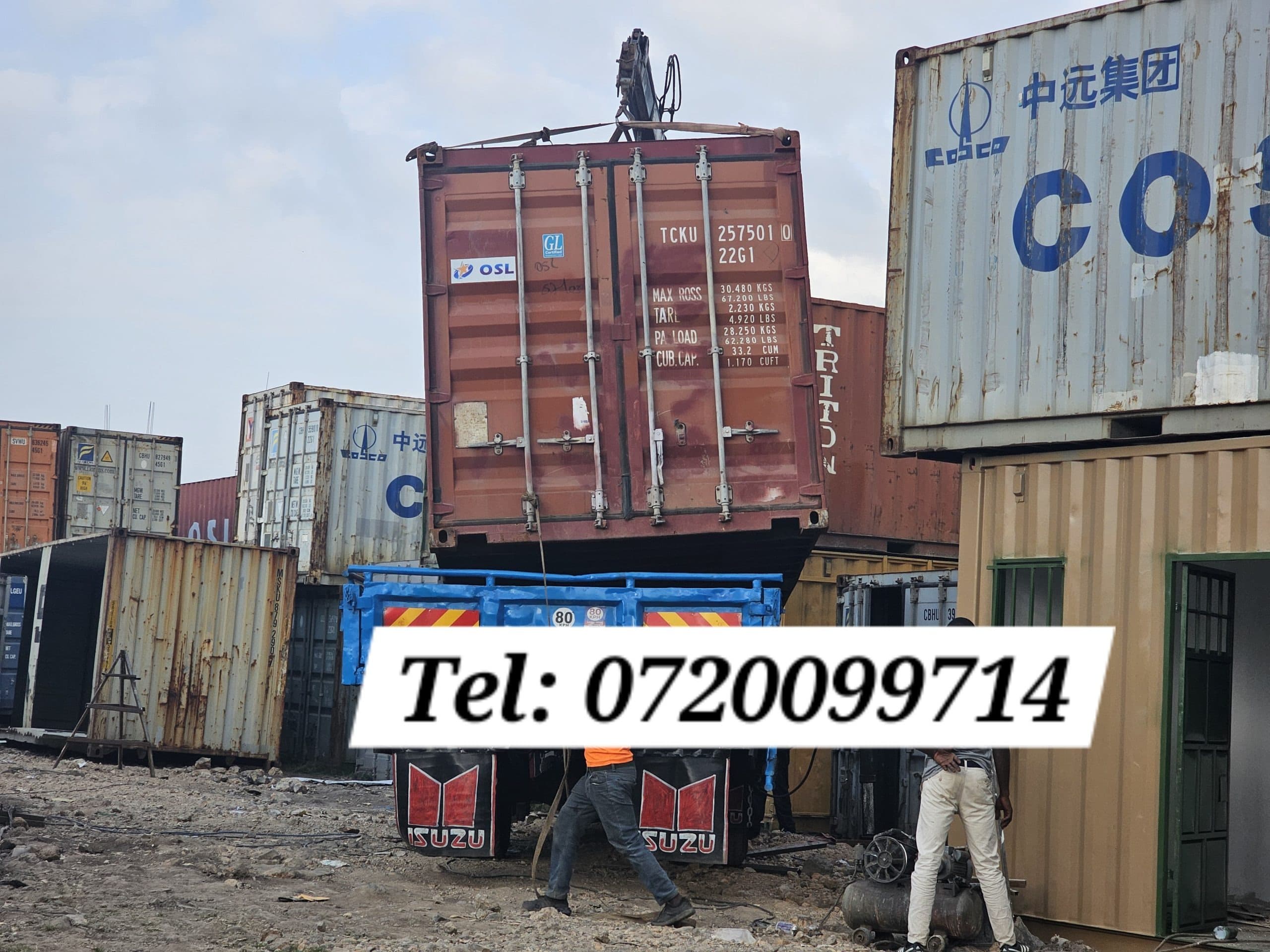 Dry shipping container Kenya 10