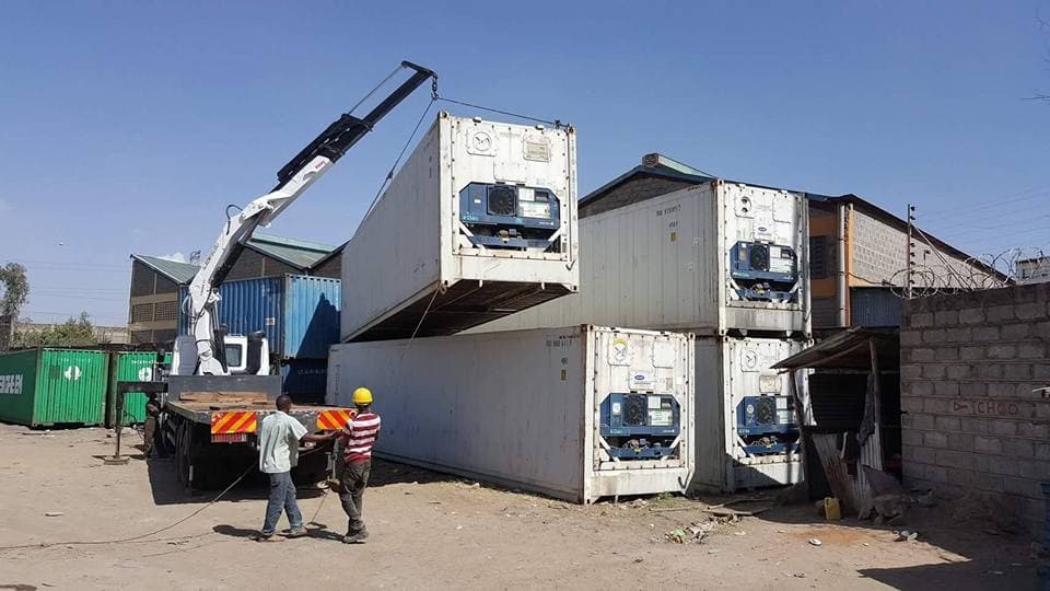 Refrigerated container Kenya 1