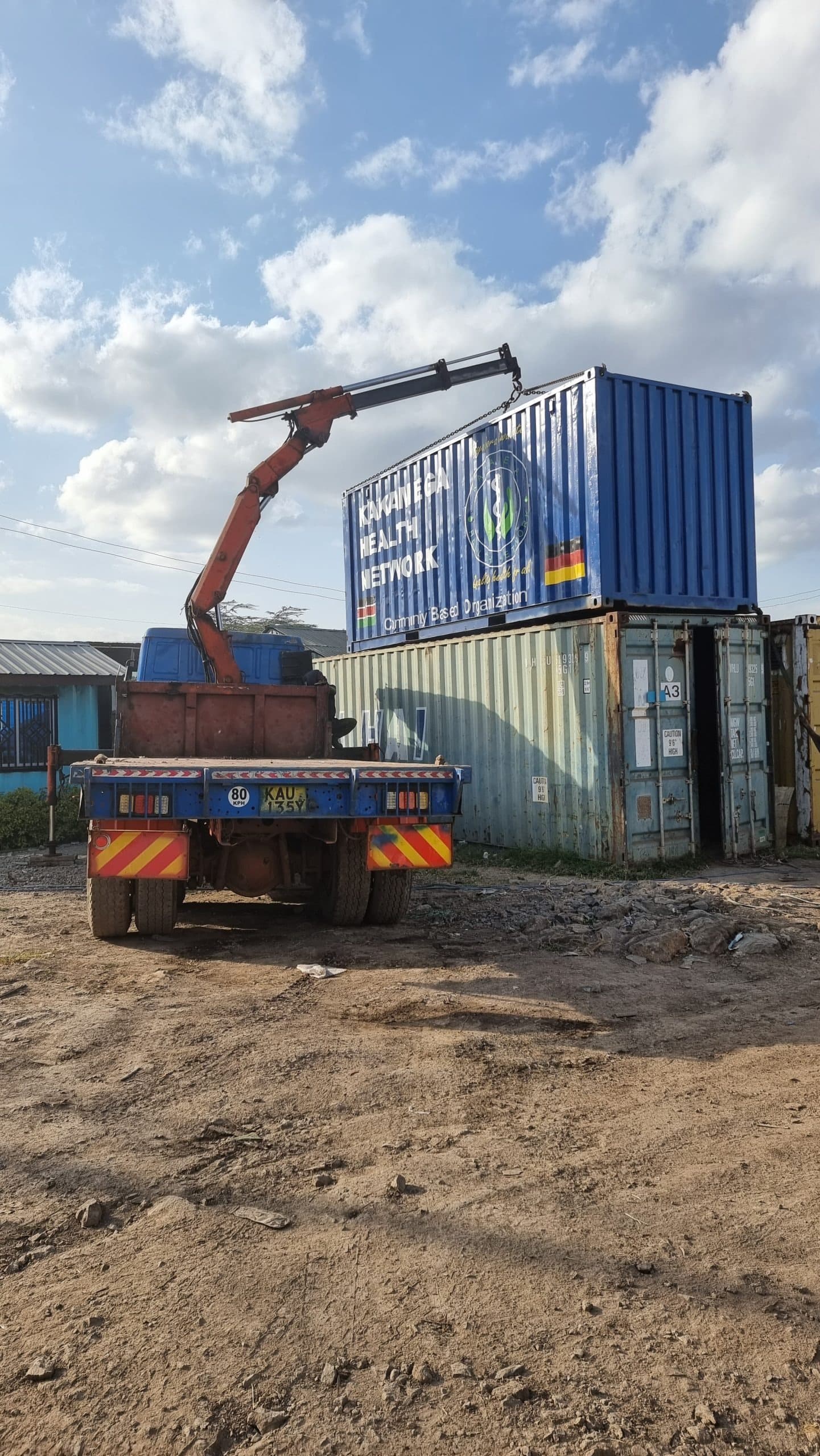 Container transport crane Kenya 3