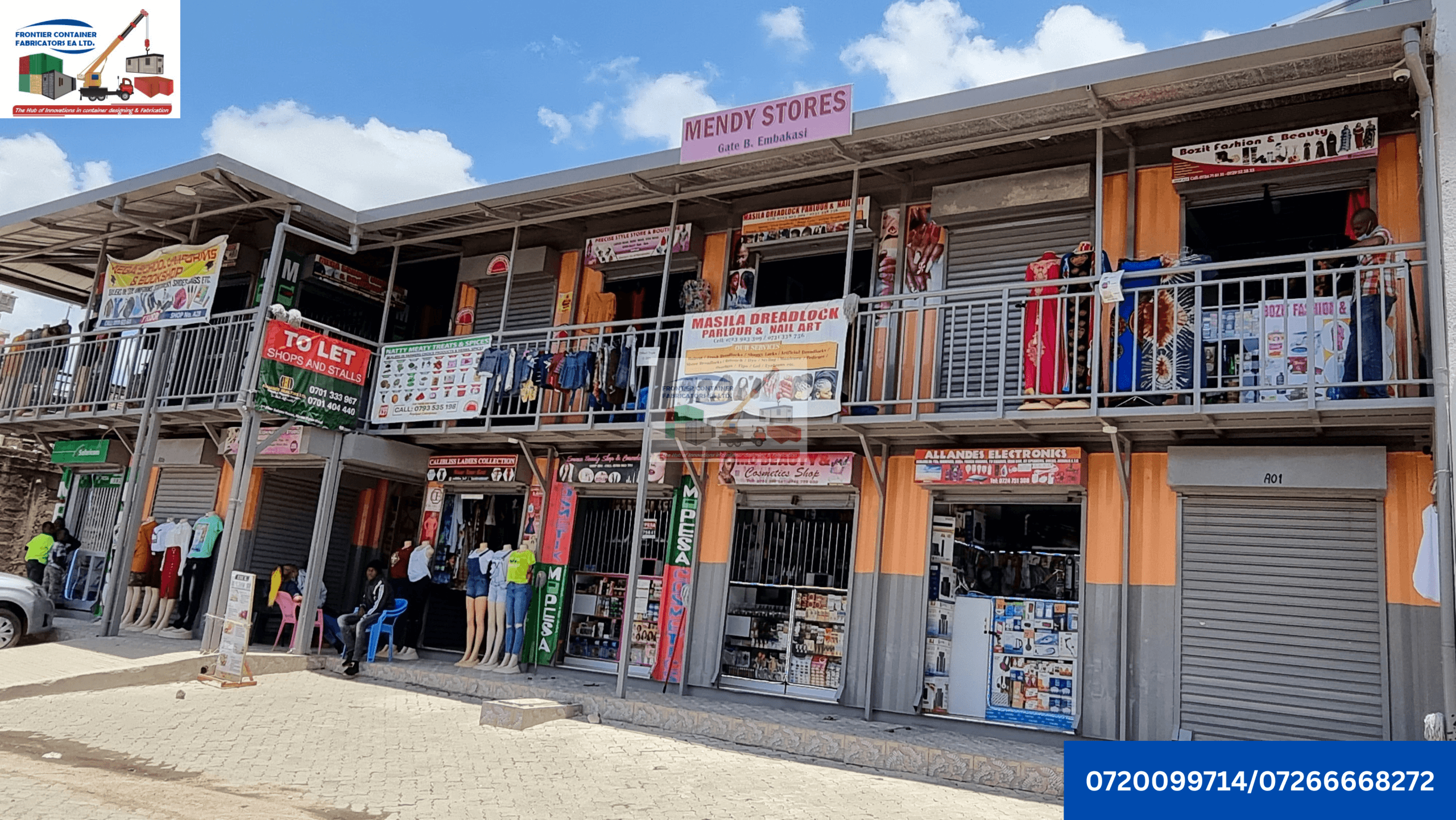 Container Stalls & Shops