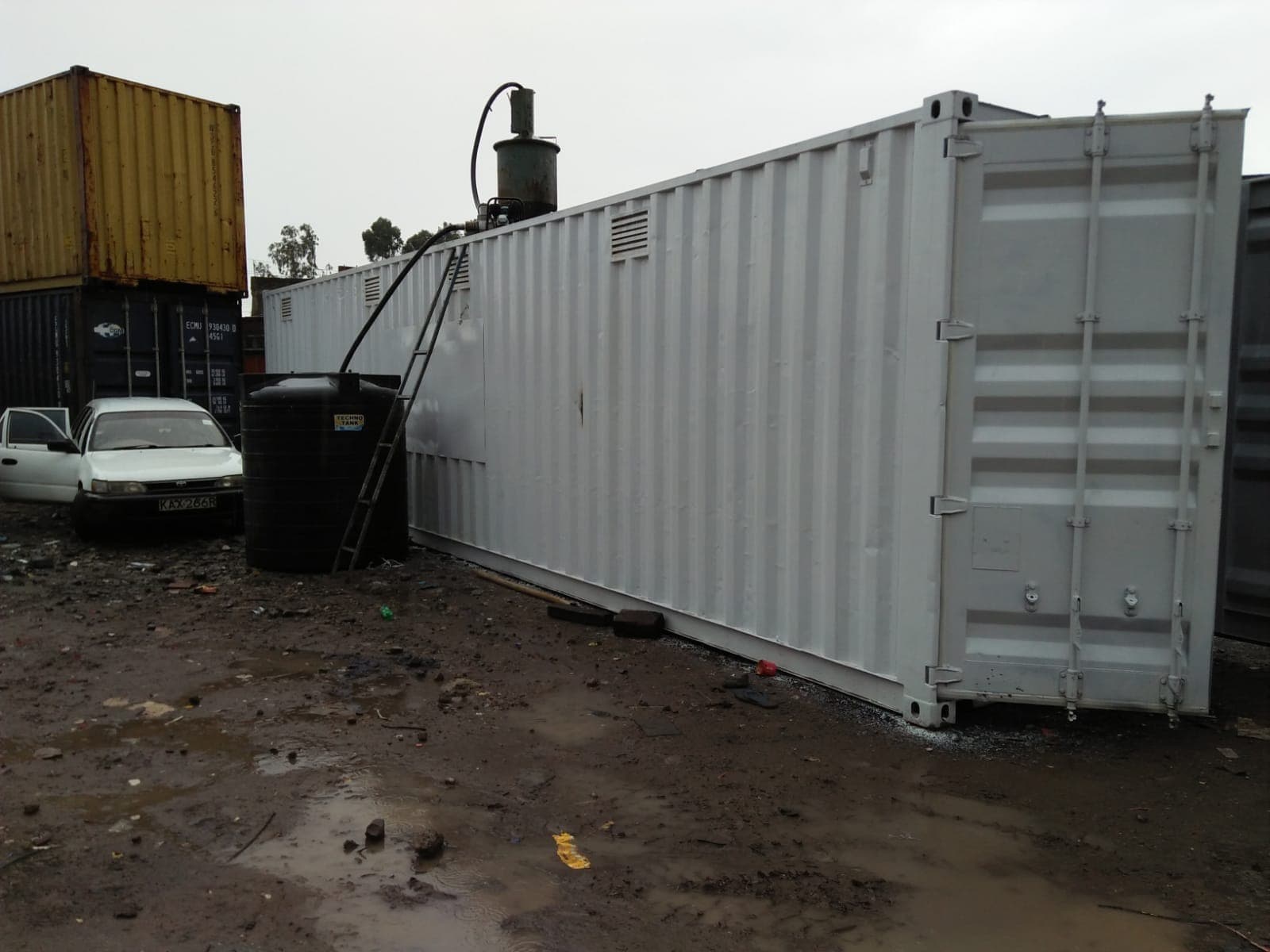 Tanktainer fuel storage container Kenya 2